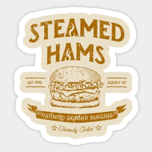 Steamed Hams, Skinny Burgers Sticker